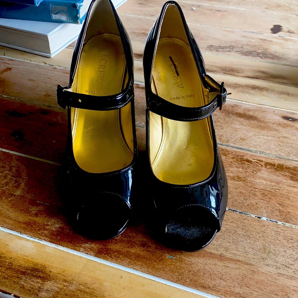 Black J.crew small heel